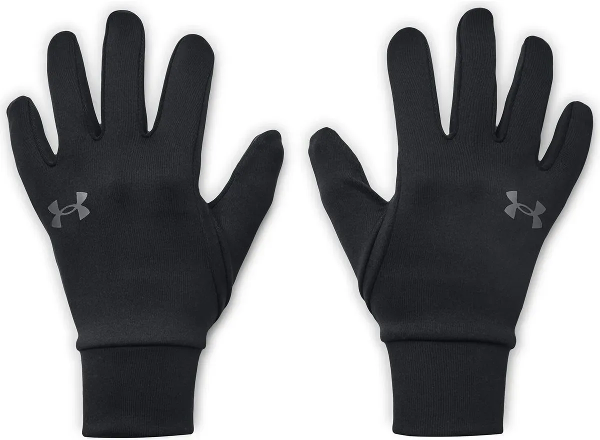 Under Armour Boys' UA Storm Liner Gloves black pitch gray (001) XL