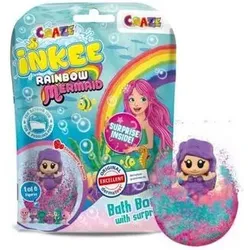 CRAZE 31711 INKEE - Surprise Bath Bomb Mermaid 80g