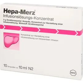 Merz Pharma HEPA-MERZ Infusionslösungs-Konzentrat Ampullen