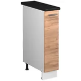 Vicco Apothekerschrank Fame-Line 20 x 82 x 60 cm Goldkraft Eiche/Weiß