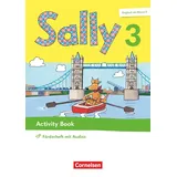 Cornelsen Verlag Sally 3. Schuljahr: Activity Book Förderheft- Mit Audios, Wortschatzheft und Portfolioheft