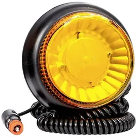 Fristom Rundumleuchte FT-101 DF LED MAG M78 12 V, 24 V, 36V mit DIN-Stecker (12 mm), über Bordnetz Magnetfuß Orange