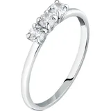 Live Diamond Ring silber / weiß 52