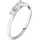 Live Diamond Ring silber / weiß 52