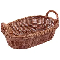 Back-Ideen Dekorationskorb oval, braun, T 24cm x B 36cm