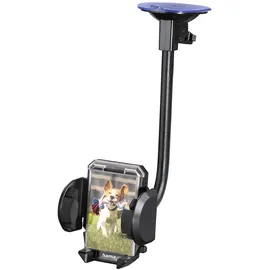 Hama 2in1 Auto-Handyhalterung Set Multi für Lüftung/Scheibe, 360° drehbar, schwarz/blau