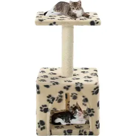 vidaXL Katzen-Kratzbaum Sisal 55 cm beige