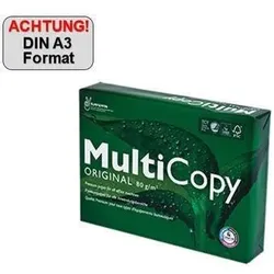 Multicopy The Reliable Paper Multicopy Kopierpapier 2100005145 DIN A3 weiß