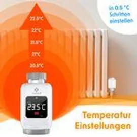 Kesser Heizkörperthermostat 6 St. Weiß