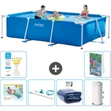 Rechteckiger Frame Pool - 300x200x75 Cm - 7-teilig  S96