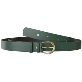 KMISSO Damengürtel Leder 40mm Grün 100 cm