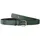 KMISSO Damengürtel Leder 40mm Grün 100 cm
