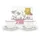 Pip Studio Jolie Dots Gold Pink Tasse mit Untertasse 280ml
