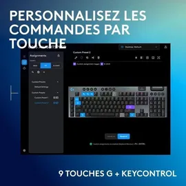 Logitech G915 X LIGHTSPEED GL Linear AZERTY