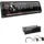 EHO Kenwood KMM-BT209 1-DIN Autoradio Media Receiver Bluetooth USB AUX mit Einbauset passend für Volkswagen VW Bora und Bora Variant 1998-2004 schwarz