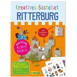 Kreatives Bastelset: Ritterburg als Taschenbuch von Anton Poitier