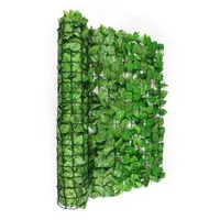 blumfeldt Fency Bright Leaf Sichtschutzzaun Windschutz 300x100 cm Buche hellgrün