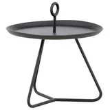 VCM ebuy24 Gartentisch Beistelltisch Ø40 Schwarz