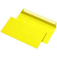 MAILmedia Mailmedia® Briefumschläge Din lang gelb haftklebend