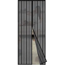 Sekey Insektenschutz-Tür 140 x 245 cm Schwarz