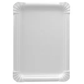 Papstar Pappteller eckig 16,5 cm x 20 cm 250 St. Weiß