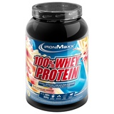Ironmaxx 100% Whey Protein Weiße Schokolade-Erdbeere Pulver 900 g