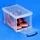 Really Useful Box Aufbewahrungsbox 25,5 x 39,5 x 21 cm 14-tlg. transparent