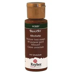 Rayher Allesfarbe Acrylfarben schokolade 59,0 ml