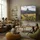 Tectake tectake® Beamer-Leinwand, ausziehbar, verschiedene Formate, Doppelschicht-Gewebetuch, faltenfrei