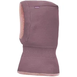 Wendemütze MAXIMO, Baby, Gr. 57, rosa (altrosa), Strick, Wolle, casual, Mützen, reine Merinowolle, reversible, doppelt gestrickt