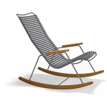 Houe Schaukelstuhl Click, dunkelgrau Polypropylen Grau Dunkelgrau