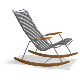 Houe Schaukelstuhl Click, dunkelgrau Polypropylen Grau Dunkelgrau