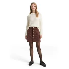 Tom Tailor Mini Rock Samt Braun/Bronze XL