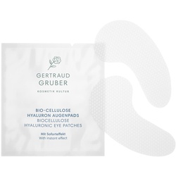 GERTRAUD GRUBER HYDRO WELLNESS PLUS Bio-Cellulose Hyaluron Augenpads 4 x 2 Stück