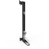 Biohort Bikelift Fahrradhalter schwenkbar dunkelgrau-metallic für Gerätehaus Neo 28x56x183 cm