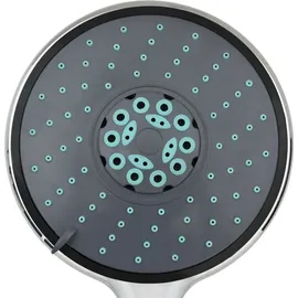 vidaXL Multifunktions-Duschkopf mit 1,5 m Schlauch Verchromt