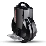 Airwheel Q3 Elektrisches Einrad mit Doppelrad, leistungsstarker Motor, Schwarz - Schwarz