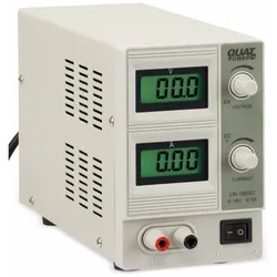 QUATPOWER Regelbares Labornetzgerät LN-1803C, 0...18 V-/0...3 A, Sicherheitstransformator
