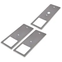 Kalb Material Für Möbel kalb LED Unterbauleuchten mit Schalter Dimmbar Edelstahl gebürstet Küchenleuchte 3er Set Neutralweiß