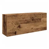 vidaXL Bad-Wandschrank Altholz-Optik 100x25x40 cm Holzwerkstoff