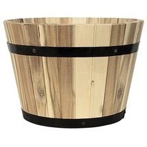 Pflanzwerk Pflanzwerk® Pflanzkübel Cup - Akazien Holz - Ø 46 cm x Höhe 32 cm