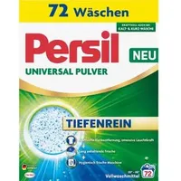 Persil Waschmittel Universal Tiefenrein, Pulver, 3,95 kg, Waschladungen 72