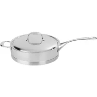 Demeyere Atlantis niedrige Sauteuse 24 cm mit Deckel
