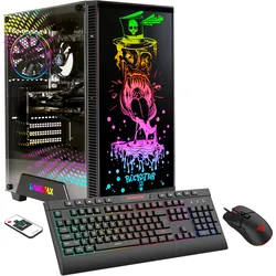 GAMEMAX Gaming-PC "Rockstar 7396", schwarz, Microsoft Windows 11 Home (64 Bit), 32 GB RAM 1000 GB SSD, Computer, DDR5 RAM, Windows 11