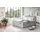 Cotta Boxspringbett COTTA "Fort mit Bettkasten, inkl. Topper", grau (hellgrau), B:201cm L:228cm, 100% POLYESTER (PES), Komplettbetten, Boxspringbett, erhältlich in verschiedenen Breiten (160cm, 180cm & 200cm)