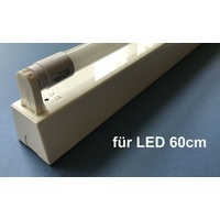 LED 60 cm Leuchte Lichtleiste für T8 LED Röhre Tube Fassung G13