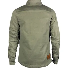 John Doe Motoshirt Motorrad Hemd Dunkelgrün 5XL