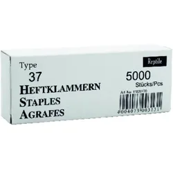 Heftklammer Industriequalität 37/04 5000 Stück