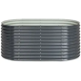 Blumfeldt High Grow Hochbeet 200 x 80 x 100 cm Anthrazit