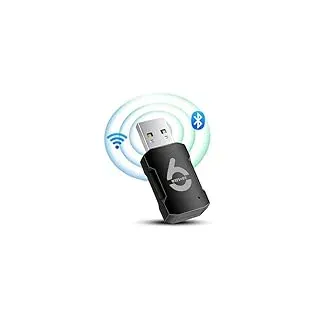 RUIZHI WiFi 6 WLAN Stick für PC, AX900Mbs Dual Band Internet Stick (5,8Ghz/2,4Ghz), Free Drive WiFi Adapter WLAN USB-Adapter für PC/Desktop/Laptop Win10/11 (Bluetooth wifi6)